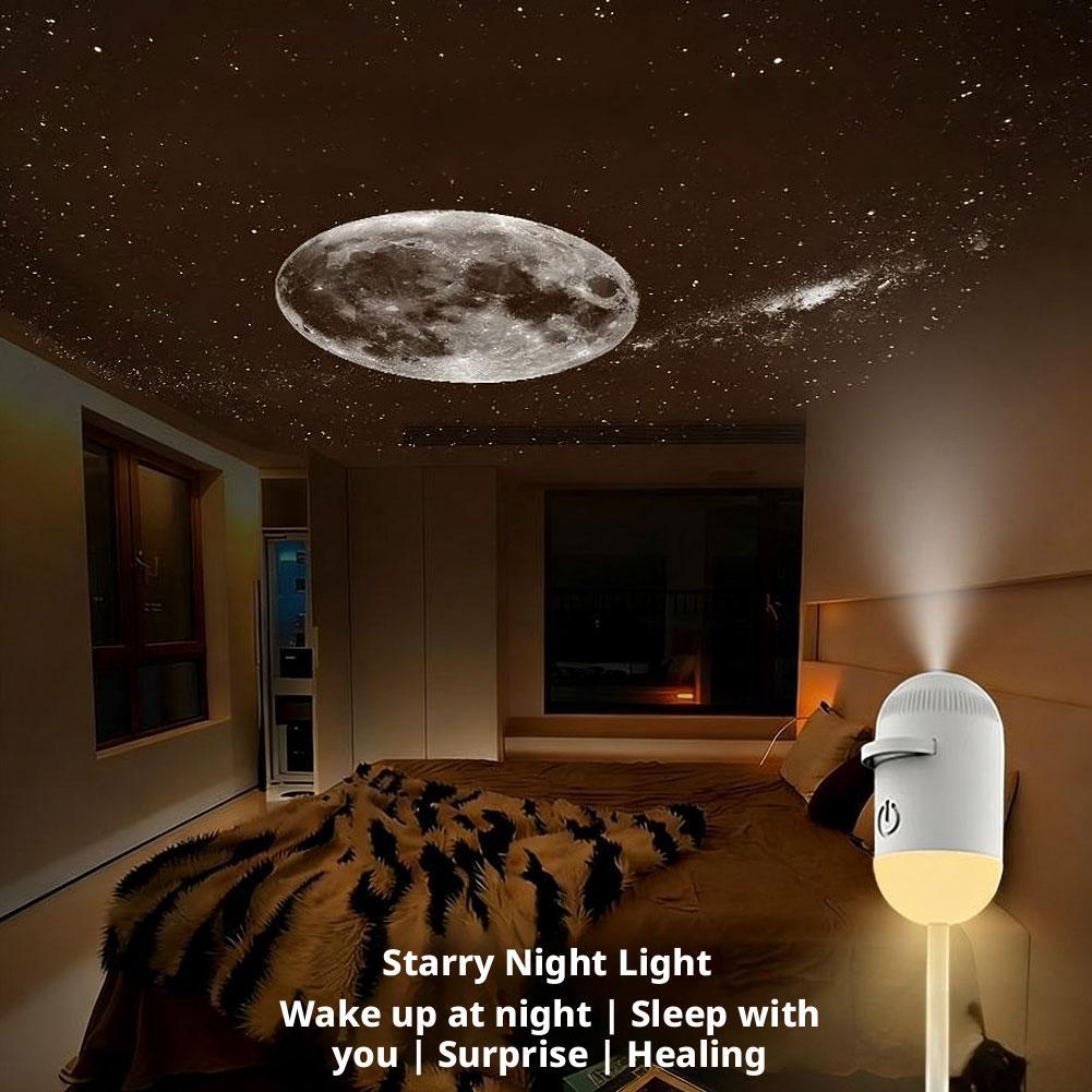 جهاز عرض ضوئي للنجوم 2 في 1 بم - مراجعة Planetarium Projector Home وسعره