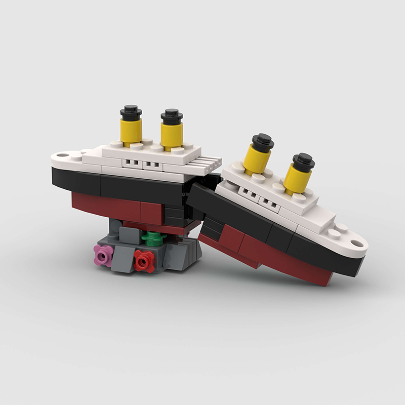 Mini RMS تيتانيك سانك نموذج با - مراجعة Science Olympiad وسعره