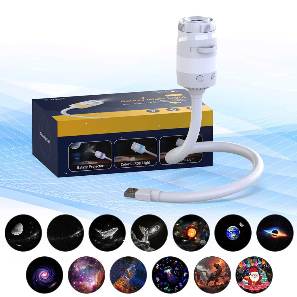 جهاز عرض ضوئي USB على شكل مجرة - مراجعة Planetarium Projector Home وسعره