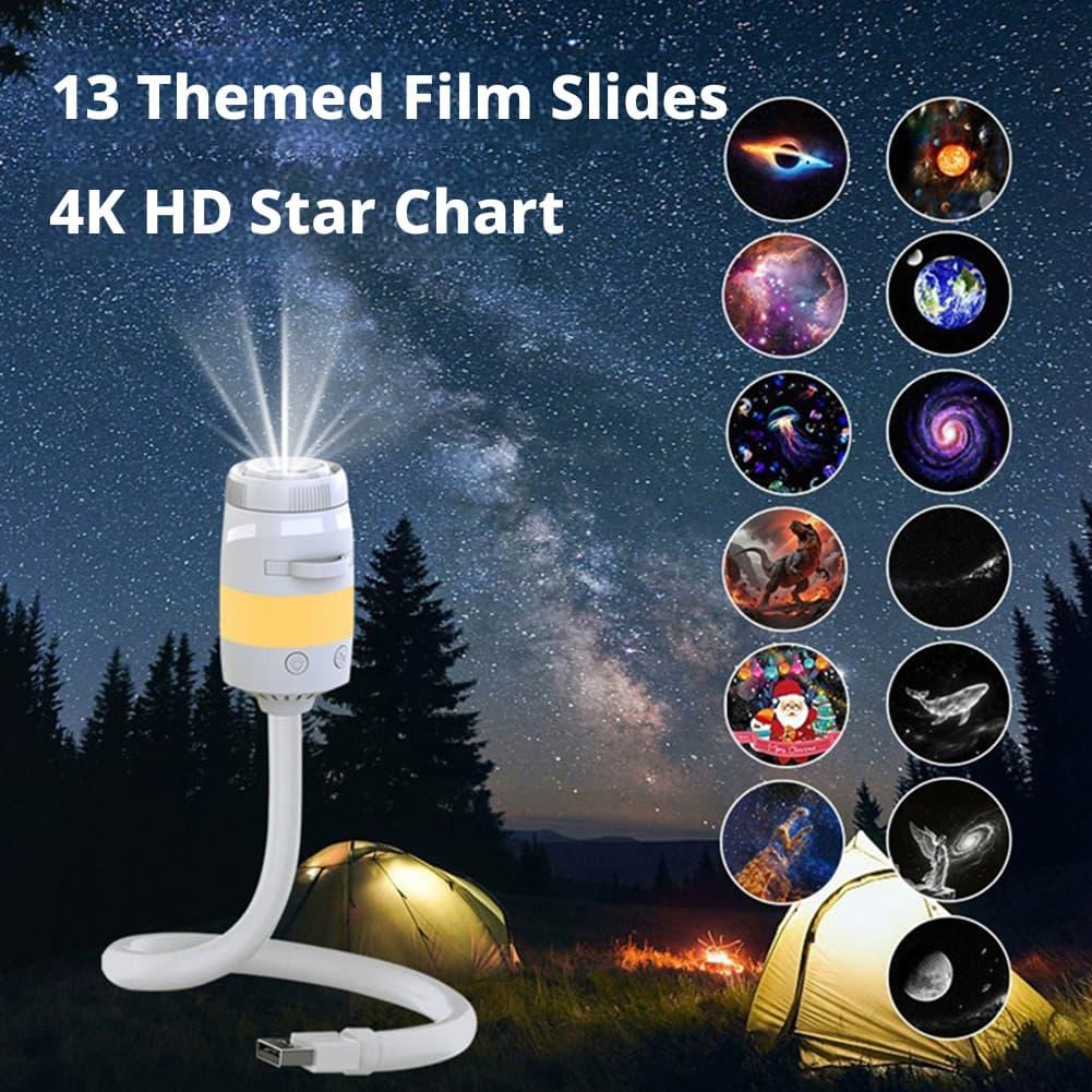 جهاز عرض ضوئي USB على شكل مجرة - مراجعة Planetarium Projector Home وسعره