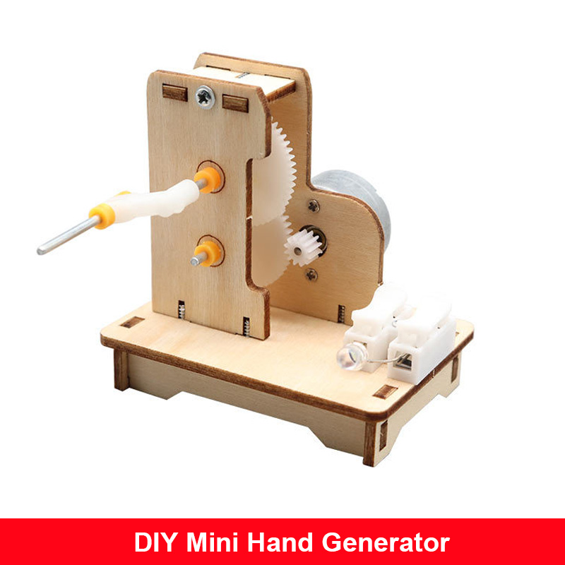 لتقوم بها بنفسك مولد يدوي صغير - مراجعة Science Diy Model وسعره