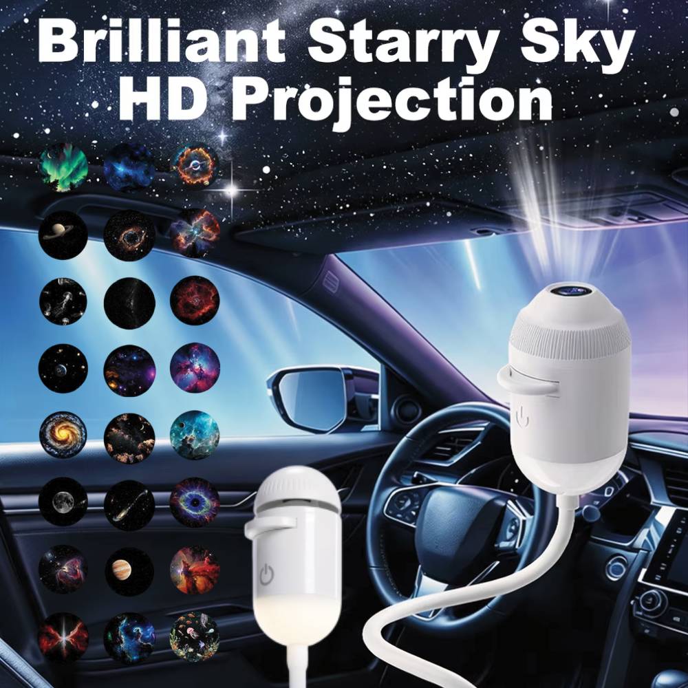 جهاز عرض نجوم USB صغير مع أفلا - مراجعة Planetarium Projector Home وسعره