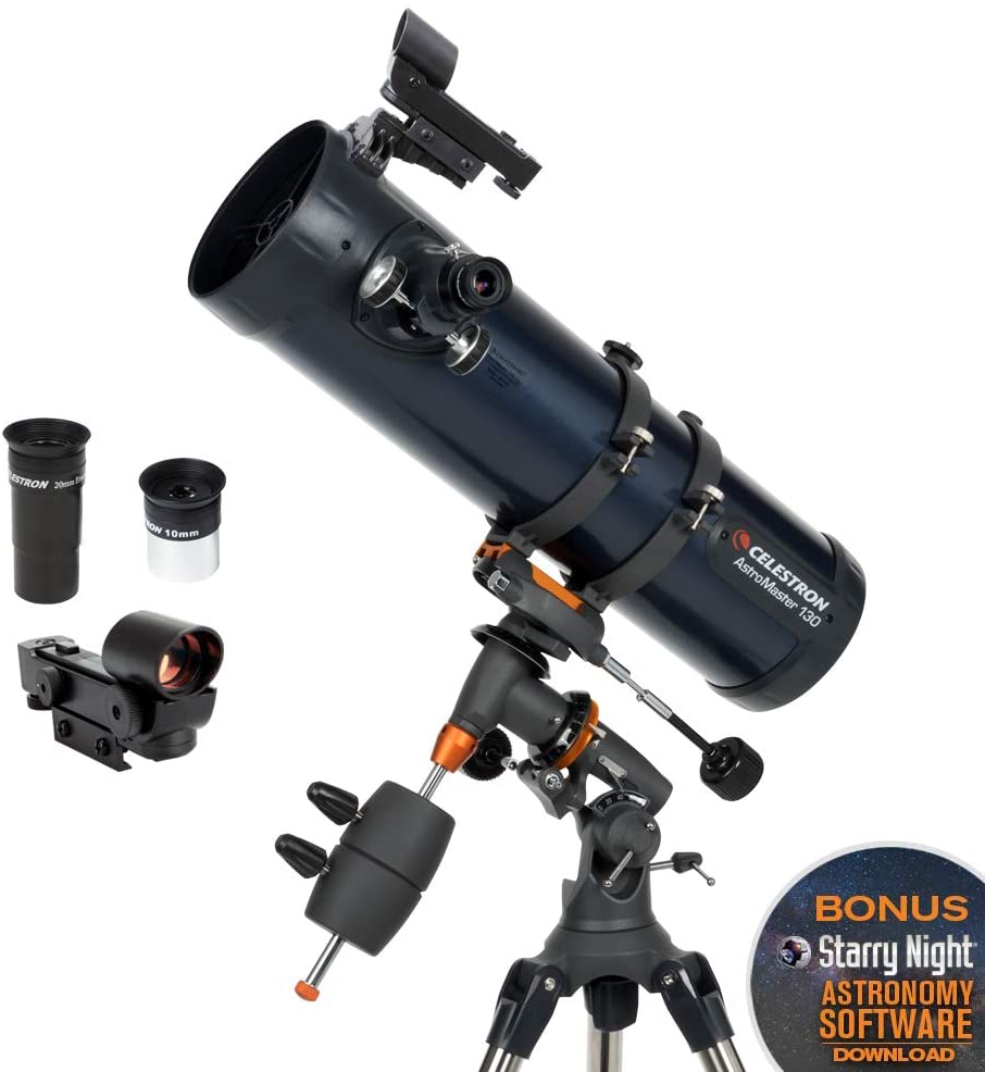 تلسكوب سيليسترون أسترو ماستر 1 - مراجعة Celestron Telescope Astromaster 130 وسعره