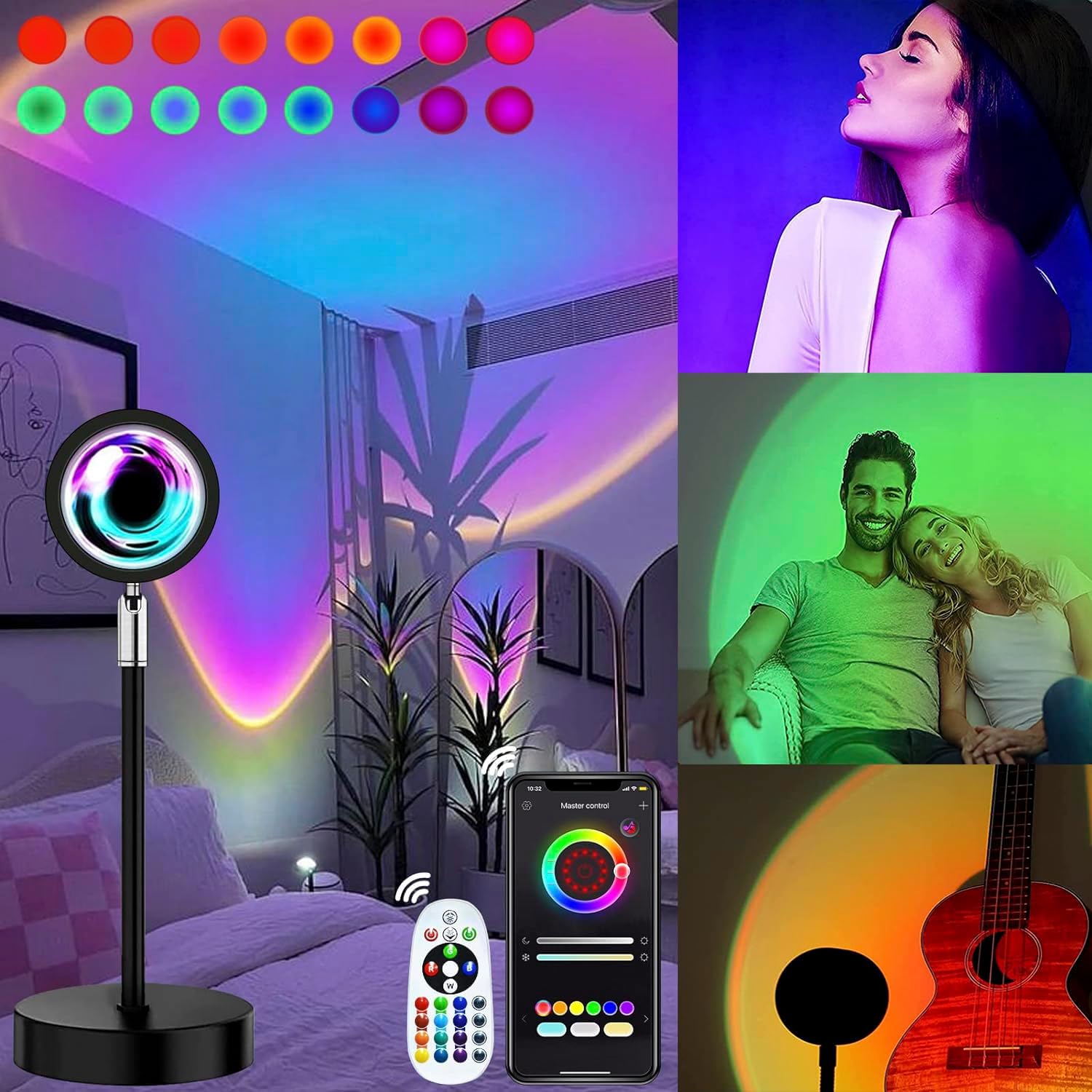 الذكية بلوتوث USB الغروب العار - مراجعة Planetarium Projector Home وسعره