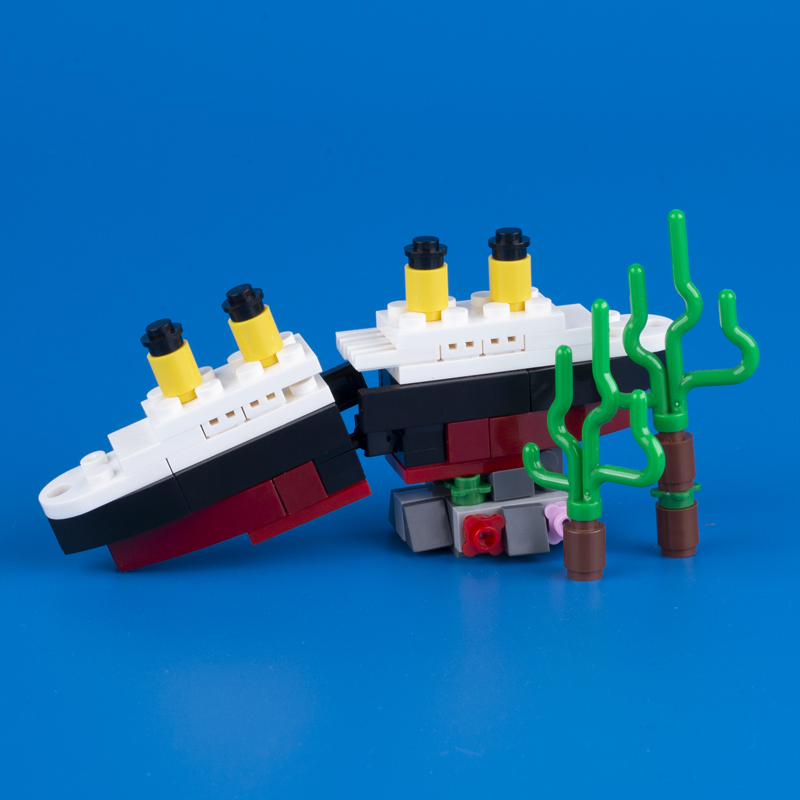 نموذج سفينة MOC-Titanic مجموعا - مراجعة Science Olympiad وسعره