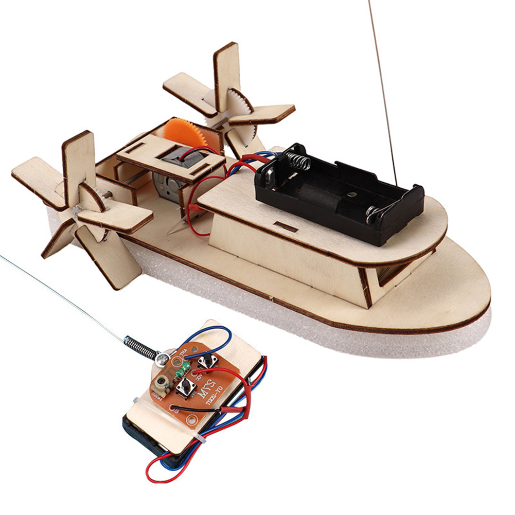 نموذج قارب خشبي ديي ألعاب العل - مراجعة Science Diy Model وسعره