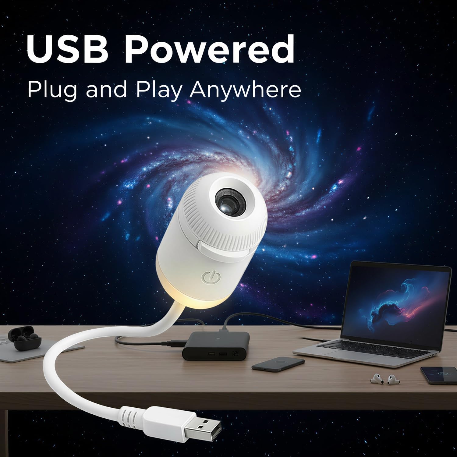 جهاز عرض ضوئي للنجوم، مصباح سق - مراجعة Planetarium Projector Home وسعره