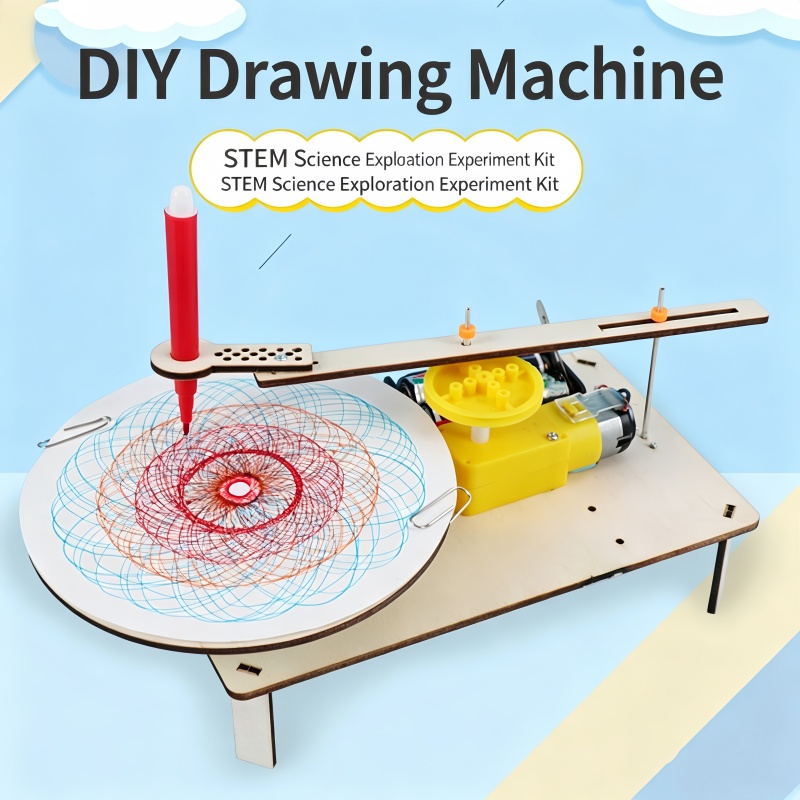 1-3 قطع من لعبة روبوت الرسم ال - مراجعة Science Robot وسعره