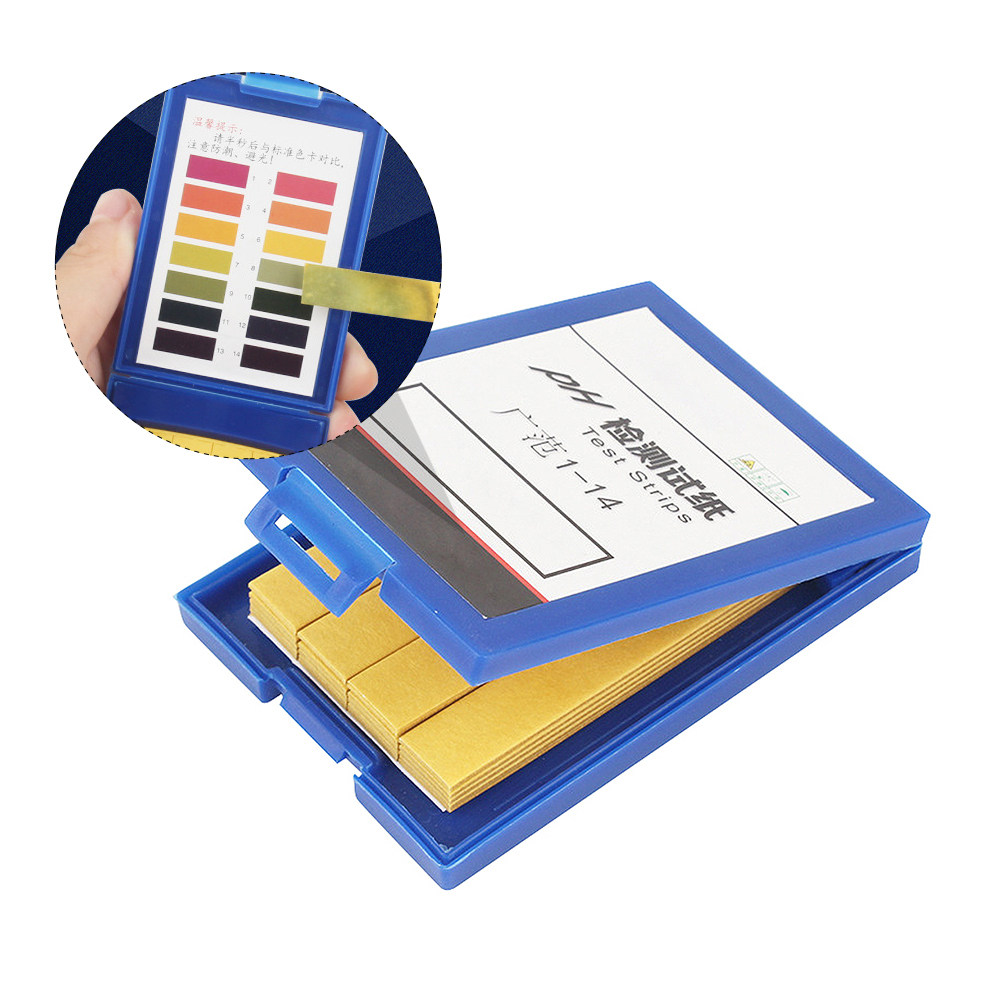 ٨٠ قطعة من ورق اختبار درجة الح - مراجعة Ph Strip Test وسعره