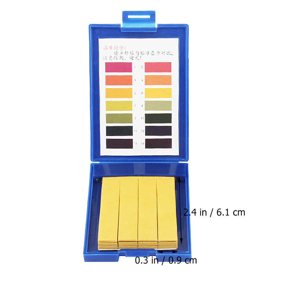 ٨٠ قطعة من ورق اختبار درجة الح - مراجعة Ph Strip Test وسعره