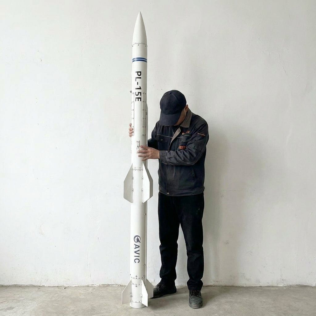 نموذج صاروخ PL-15E الصيني المط - مراجعة Science Exhibition Models وسعره